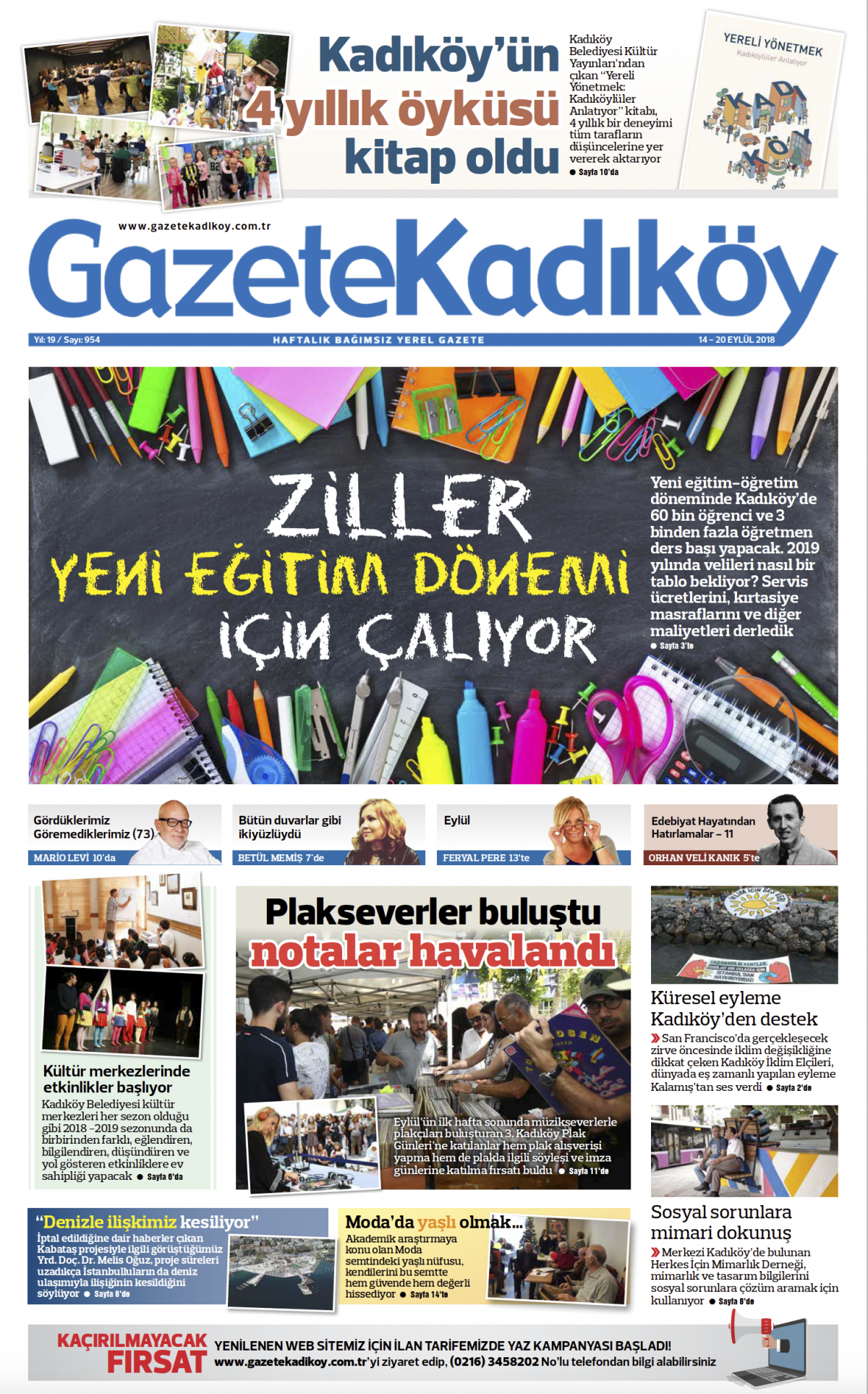 Gazete Kadıköy - 954. SAYI